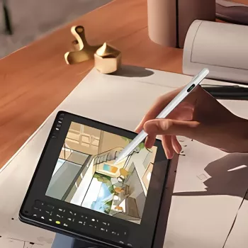 Wozinsky W2268YAS universel aktiv stylus til Android og iOS - hvid
