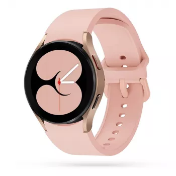 TECH-PROTECT ICONBAND silikoneurrem til Samsung Galaxy Watch 4/5/5 Pro/6, 20 mm, rosafarvet sand