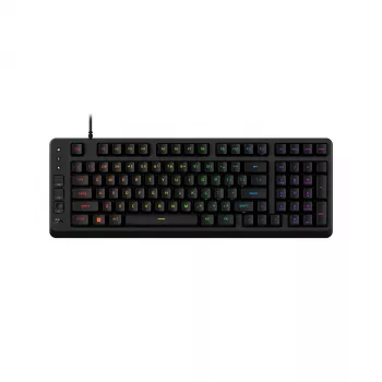 HP HyperX Eve 1800 mekanisk gaming-tastatur - 96% kompakt, HyperX Red switches, RGB, 1000 Hz