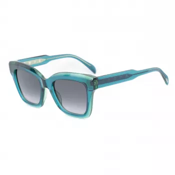 TOUS Dame Solbriller STOC81V5309BZ - Havanna-acetatstel med brune glas, 53 mm