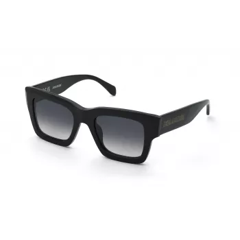ZADIG & VOLTAIRE Dame Solbriller SZV421-500700 - Acetatstel, Polycarbonat-gråglas, UV400-beskyttelse, 50/21/140 mm