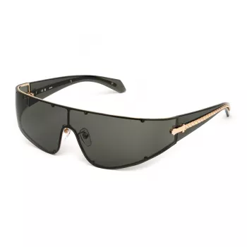 JUST CAVALLI SJC113-990300 Unisex Solbriller - brun Havanna-stel, brune glas, 99/00/125 mm