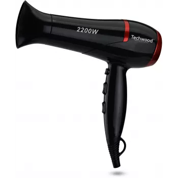 Techwood TSC-2255 Pro hårtørrer, 2200W, sort (TSC-2255)
