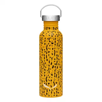 Salewa Aurino Bottle 0.75L Gold Spotted – Lightweight Aluminum Hydration Bottle