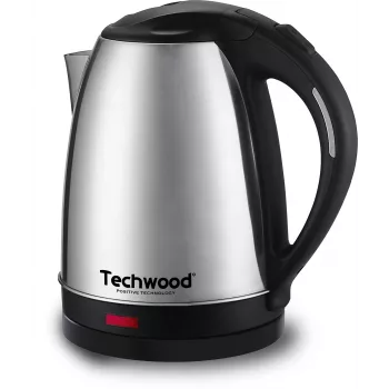 Techwood TBI-1827 trådløs stål-elkedel, 1,8 L (TBI-1827)