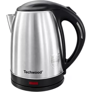 Techwood TBI-018 stål-elkedel 1,8 L, sølv (TBI-018)