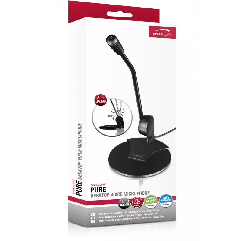 Speedlink Pure-mikrofon (SL-8702-BK)