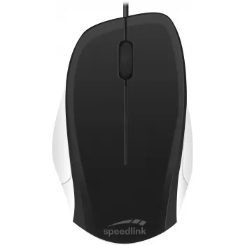 Speedlink Ledgy Silent mus, sort/hvid (SL-610015-BKWE)