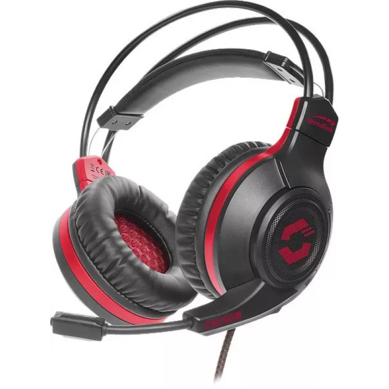 Speedlink Celsor gaming-headset, sort (SL-860011-BK)