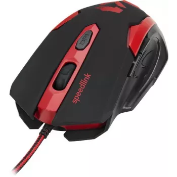 Speedlink Xito kablet gaming-mus, 5 knapper, 3200 DPI (SL-680009-BKRD)