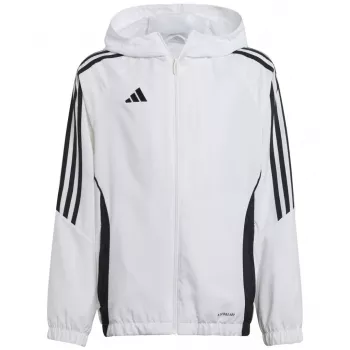 adidas Tiro 24 børnejakke hvid IM8799 152cm