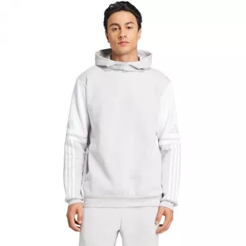 adidas Squadra 25 Herre Hoodie Medium Grey Heather JD2977 Størrelse M