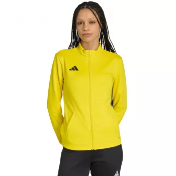 adidas Entrada 26 dame-træningsjakke gul JZ6595 størrelse L