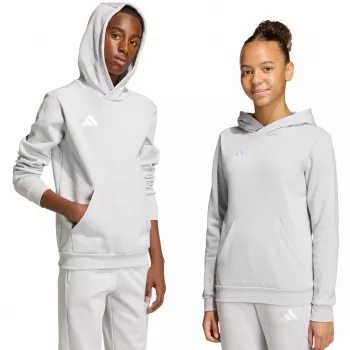 adidas Entrada 26 hoodie børn grå JZ6562 (164 cm)
