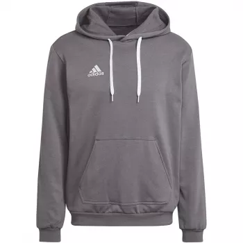 adidas Entrada 22 Hoody grå Sweatshirt HB0578 (Størrelse S)