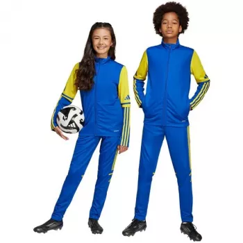adidas Squadra 25 Træningstræningsbukser til Børn - blå/gul - Størrelse 152 cm (JP3154)