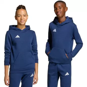 adidas Entrada 26 Hoody Børn Marineblå 140cm JZ6567