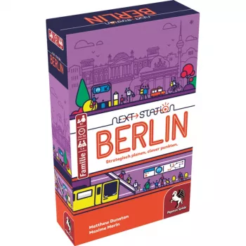 PEGASUS Next Station Berlin – roll-and-write-brætspil (tysk udgave)