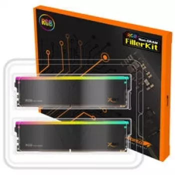 V-Color Manta XSky RGB filler-kit til DDR5, uden DRAM, ARGB - dual-kit, sort