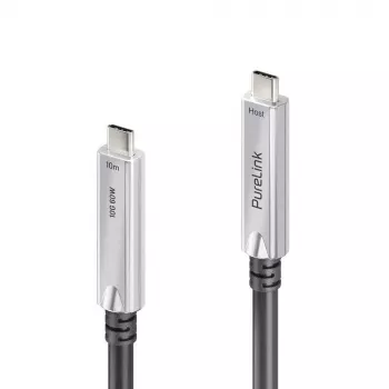 PureLink FiberX 10 FX-I605-010 USB-C aktivt optisk kabel 10m 10Gbps sort