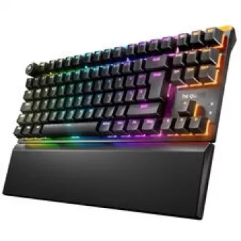 be quiet! Light Mount TKL lydsvagt taktilt mekanisk gaming-tastatur, RGB-baggrundsbelysning, tenkeyless, kabelgebunden, sort