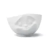 FIFTYEIGHT PRODUCTS Happy Face skål 1000 ml hvidt porcelæn