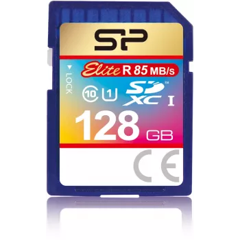 Silicon Power 128GB SDXC UHS-I U1 V10 hukommelseskort