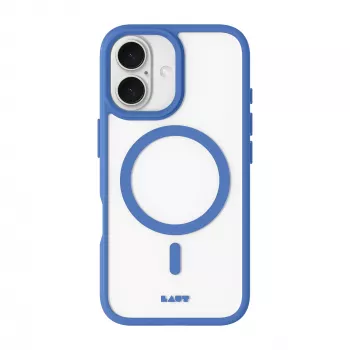 LAUT Huex Protect cover til iPhone 16, blå