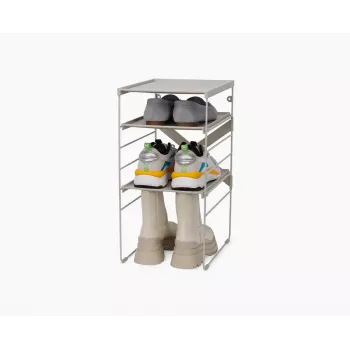 Joseph Joseph Level Adjustable Ecru Shoe Rack