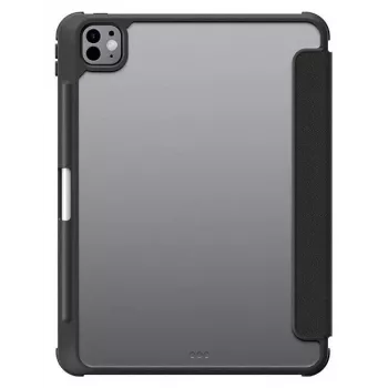 AMAZINGTHING Titan Pro cover til iPad Pro 11 inch M5 med 720° drejeligt stativ og penneholder - sort
