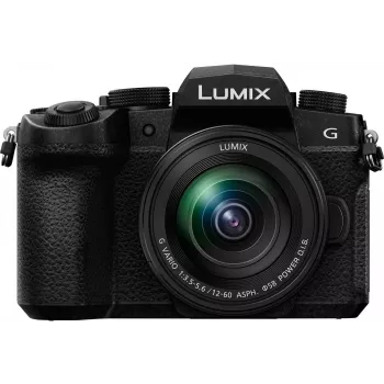 Panasonic LUMIX DC-G90MEG-K 20.3MP Micro Four Thirds Mirrorless Camera with 12-60mm Lens - Black