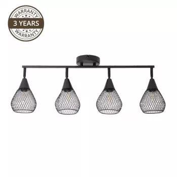 Bistro MB51166-4 spotlampe, 4x40W E14