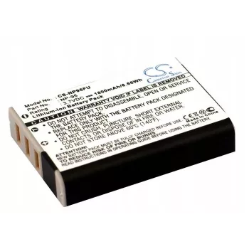 Cameron Sino erstatningsbatteri til Fujifilm NP-95 / Ricoh DB-90, 3,7V 1900mAh Li-Ion, sort