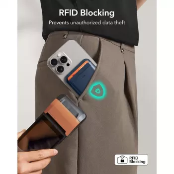 ESR Classic RFID magnetisk tegnebog MagSafe mørkeblå