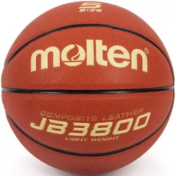 Molten B5C3800-L basketball, størrelse 5, brun