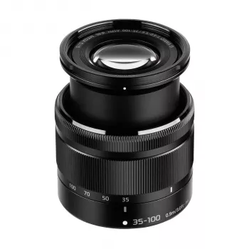 Panasonic Lumix G X Vario 35-100mm f/4.0-5.6 ASPH MEGA O.I.S. objektiv til Micro Four Thirds - sort