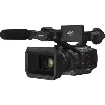 Panasonic HC-X2E 4K Ultra HD profi-camcorder med 20x Leica Dicomar objektiv, 5-akset Hybrid O.I.S.+, dobbelte XLR-indgange, 3G-SDI, Wi-Fi, dobbelte SD-kortslots