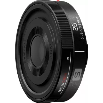 Panasonic Lumix S 26mm f/8 Pancake (MF) lens (S-R26E)
