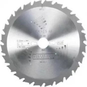 DEWALT DT4321-QZ 165mm 24T rundsavklinge, HM, ATB, 20mm boring, Extreme Runtime