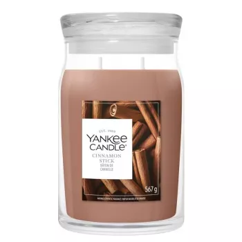 Yankee Candle Signature Cinnamon Stick Large Jar lys 567g