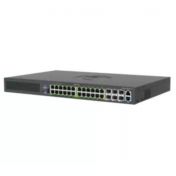 Cambium Networks cnMatrix EX3030RM-P 24-port Gigabit PoE+ managed switch med 4x 10G SFP+ uplinks