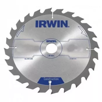 IRWIN WIDIA rundsavklinge 250mm x 30mm boring, 40 tænder, hårdmetalbestykket, ATB, til træ
