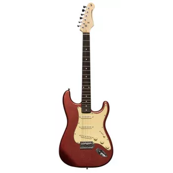 Stagg SES-30 CAR elguitar - Candy Apple Red