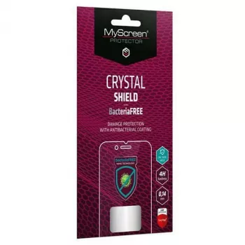 MYSCREEN PROTECTOR MS CRYSTAL BacteriaFREE displaybeskyttelse til Lenovo Tab P11 11 inch, hærdet glas, 9H-hårdhed, antibakteriel, oleofob, 2.5D afrundede kanter, bobelfri montering