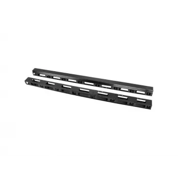 Lanberg vertikal kabelorganisator 19 inch 37U sort 2 stk.