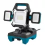 Dedra DED6907H hybrid-LED-værkstedlampe 25W/45W 2500lm/4000lm 18V/230V IP54