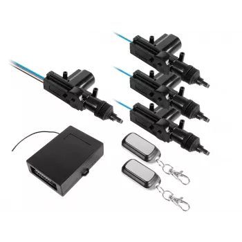 INNE bilcentral lås 3+1 fjernbetjeninger universal 12V nøglefri indgangssystem