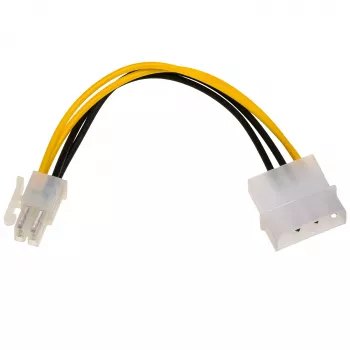 AKYGA AK-CA-12 Molex-til-P4-adapterkabel 15cm