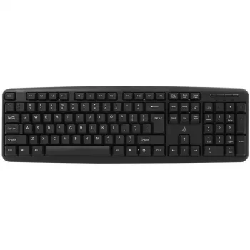 Accura Vista ACC-K1411 kablet tastatur i fuld størrelse, USB, QWERTY, sort