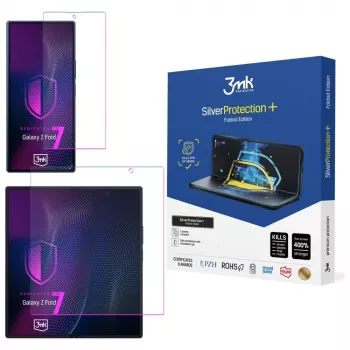 3MK SilverProtection+ antibakteriel skærmbeskyttelsesfolie til Samsung Galaxy Z Fold 7 Folded Edition